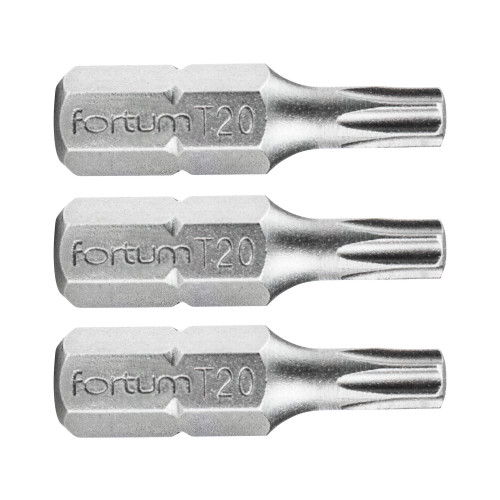 Hrot TORX, sada 3ks, T 20x25mm, S2