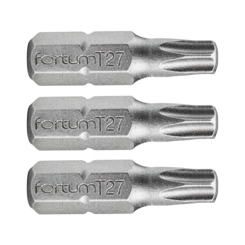 Hrot TORX, sada 3ks, T 27x25mm, S2
