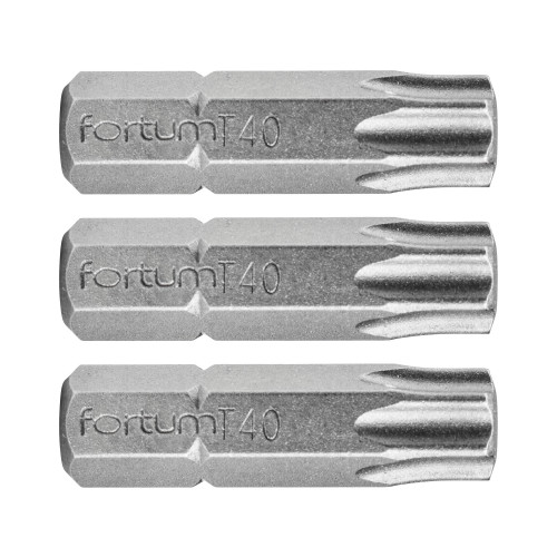Hrot TORX, sada 3ks, T 40x25mm, S2