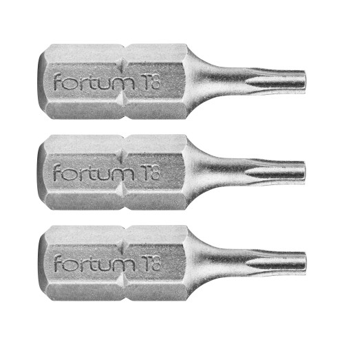 Hrot TORX, sada 3ks, T 8x25mm, S2
