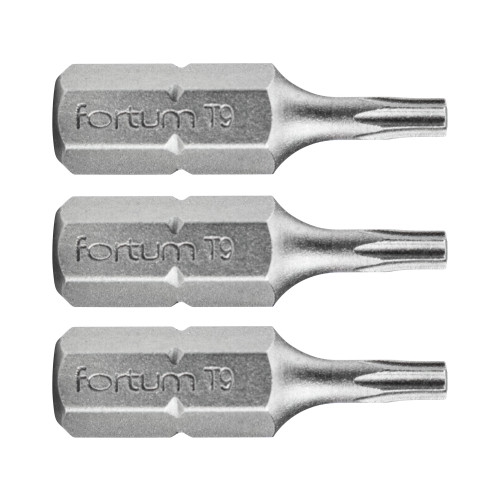 Hrot TORX, sada 3ks, T 9x25mm, S2
