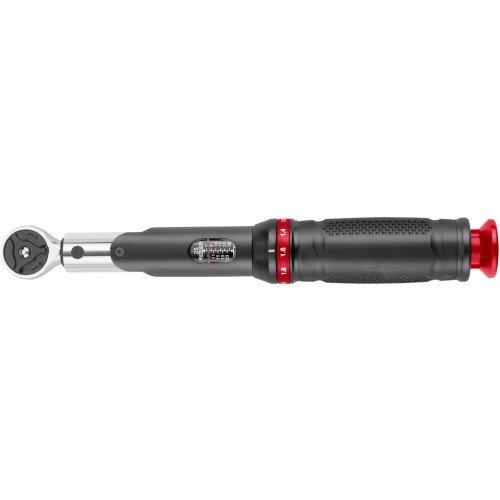 Klíč momentový se stupnicí, 1/4", 5-25Nm, 72 zubů, CrV