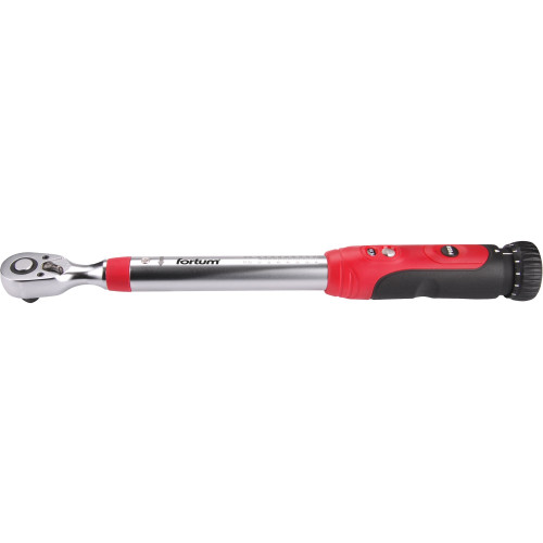 Klíč momentový se stupnicí, 48 zubů, 1/4", 5-25Nm, CrV