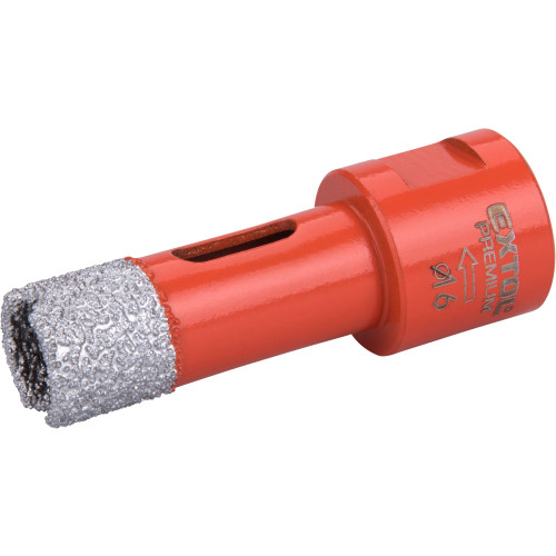 Korunka vykružovací diamantová, O 16mm, závit M14