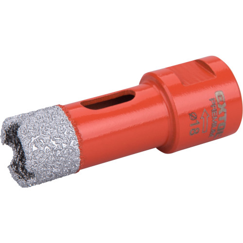 Korunka vykružovací diamantová, O 18mm, závit M14
