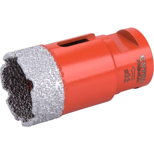 Korunka vykružovací diamantová, O 32mm, závit M14