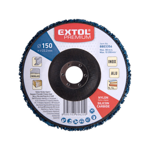 Kotouč brusný nylonový, O 150x14mm, nylon/abrazivo SiC