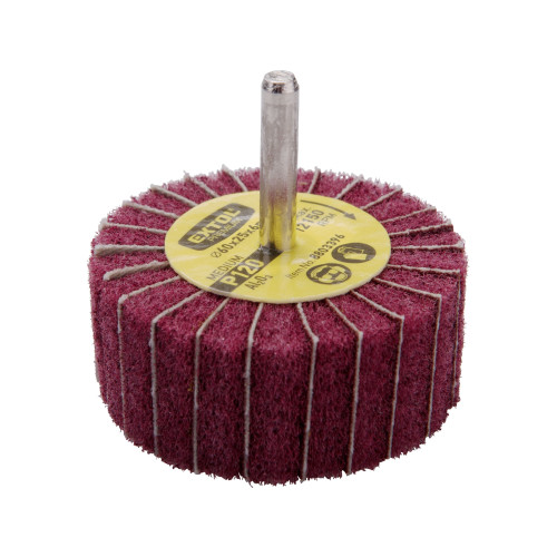Kotouč z korund. brusného rouna kombinovaný, na stopce, O 60x25x6mm