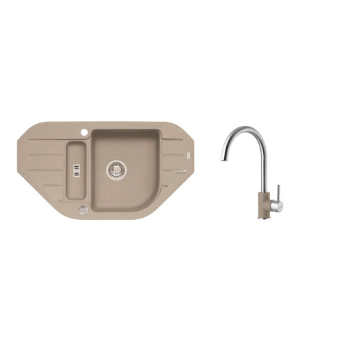 SET ALVEUS NIAGARA 60/02 + BATERIE ELZA/02 PEBBLE