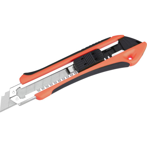 Nůž ulamovací s kovovou výstuhou a zásobníkem, 18mm Auto-lock