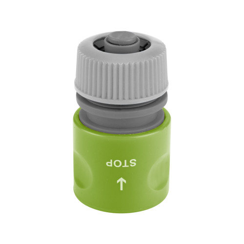 ORANŽOVO/MODRÁ rychlospojka na hadici, 1/2" STOP ventil