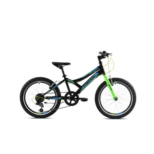 Horské jízdní kolo Capriolo DIAVOLO 200 20"/6HT zeleno-modro-černé 
