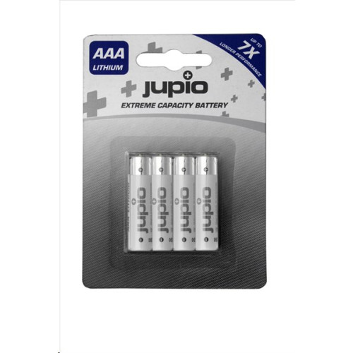 Baterie Jupio Lithium Batteries 4ks (AAA mikrotužkové)