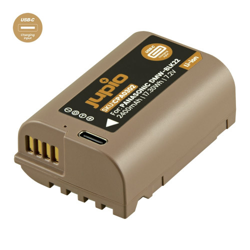 Baterie Jupio DMW-BLK22 *ULTRA C* 2400mAh s USB-C vstupem pro nabíjení