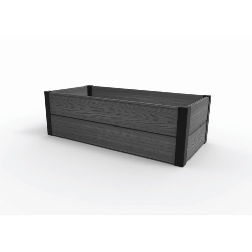 Keter Vyvýšený záhon Maple Trough 106 x 50 x 32 cm plastový šedý 249296