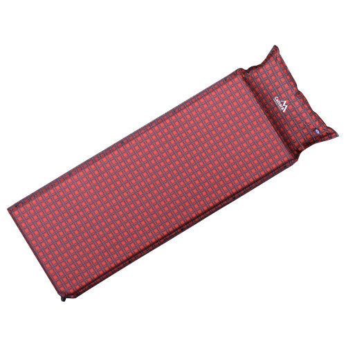 Karimatka Cattara KILT 190 x 60 x 3,8 cm samonafukovací s polštářem 