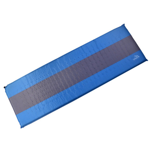 Karimatka Cattara samonafukovací 195 x 60 x 5 cm modro-šedá
