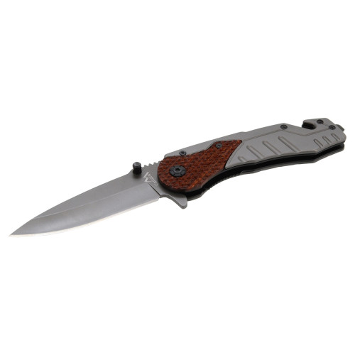 Nůž Cattara WOOD zavírací s pojistkou 21 cm