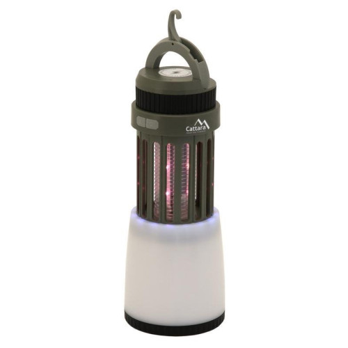 LED svítilna Cattara PLUM vysouvací nabíjecí + lapač hmyzu