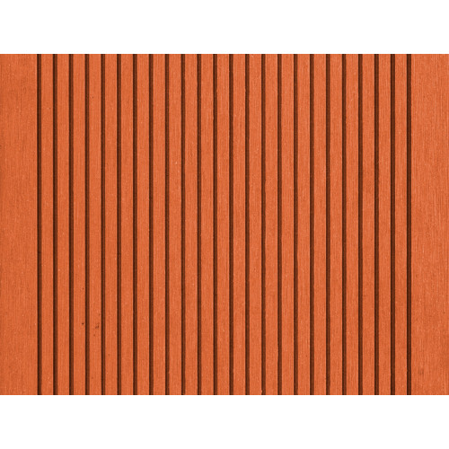 Terasové prkno G21 2,5 x 14 x 400 cm, třešeň, WPC