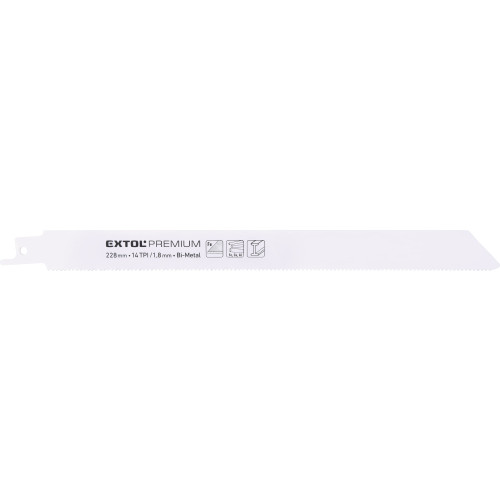 Plátky do pily ocasky 3ks, 225x19x0,9mm, Bi-metal