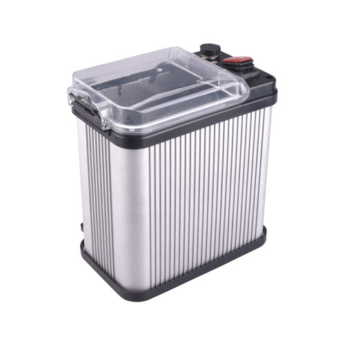 Skříň na baterii s elektronikou