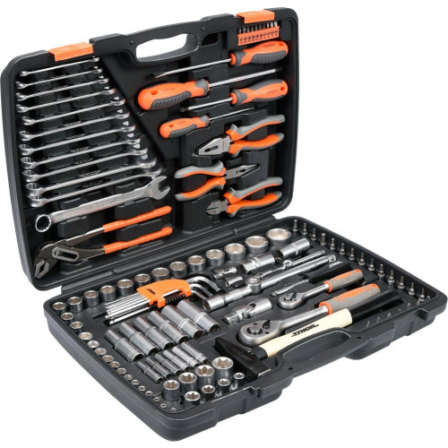 Sthor Sada nářadí 1/2", 1/4" 122 ks (CrV 6150)