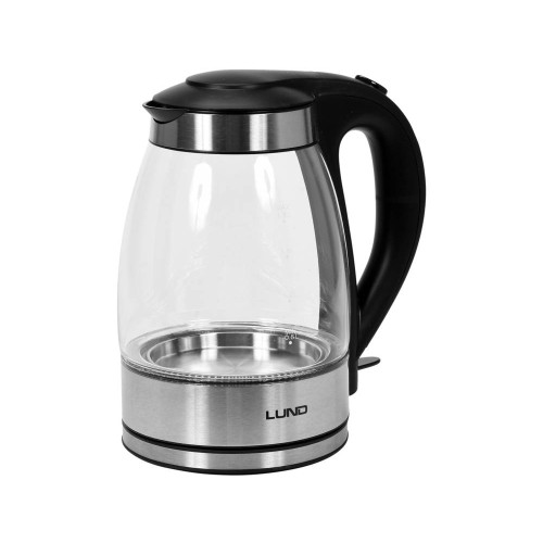 Lund Varná konvice skleněná s automatickým vypnutím LED 1,8L