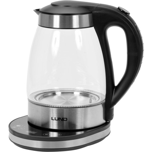 Lund Varná konvice skleněná s udržovanou teplotou LED 1,8L 