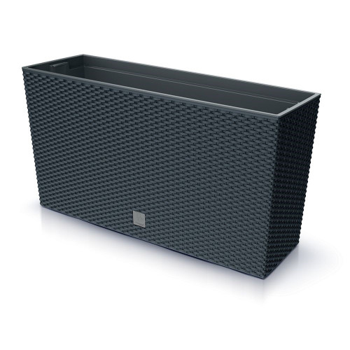 Prosperplast Truhlík střední RATO CASE M s vkladem antracit 77cm