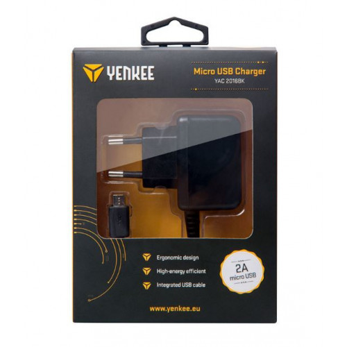 YENKEE YAC 2016BK Micro USB Nabíječka 2A