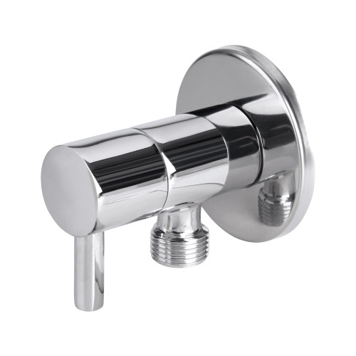 Ventil rohový keramický s kovovou pákou, 1/2"-3/8"