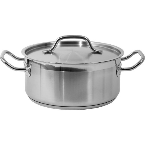 Yato Gastro Hrnec nízký s poklicí NEREZ 24x11cm 5l