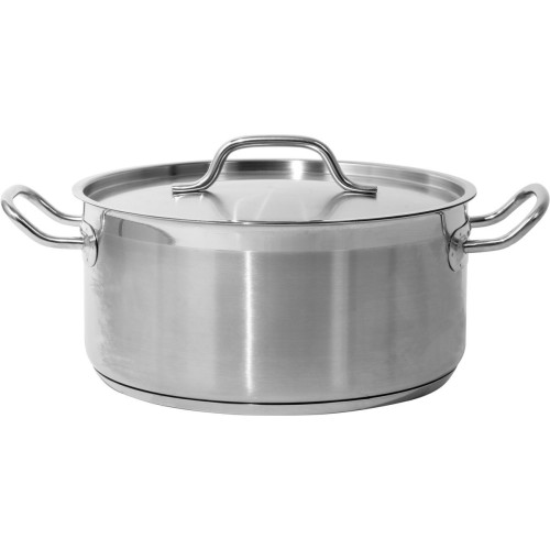 Yato Gastro Hrnec nízký s poklicí NEREZ 28x13cm 8l