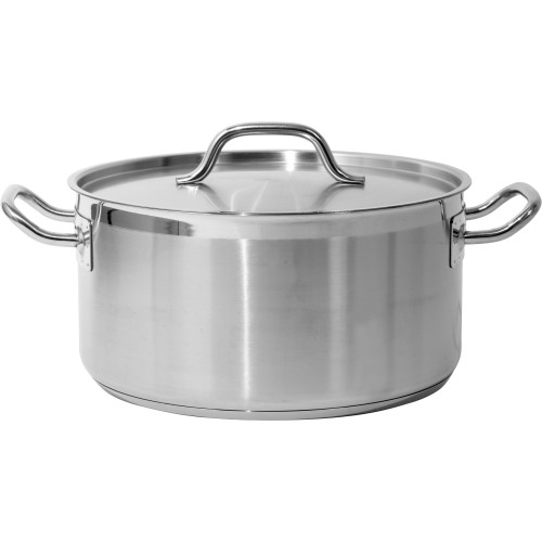 Yato Gastro Hrnec nízký s poklicí NEREZ 32x16cm 12,9l