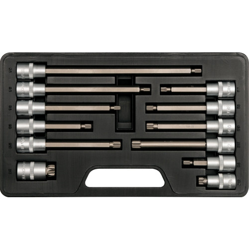 Yato Bity sada 12 ks HEX, SPLINE