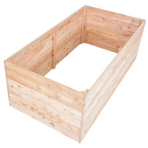 Rojaplast záhon vyvýšený PREMIUM MODŘÍN 135x70x50cm dřevěný