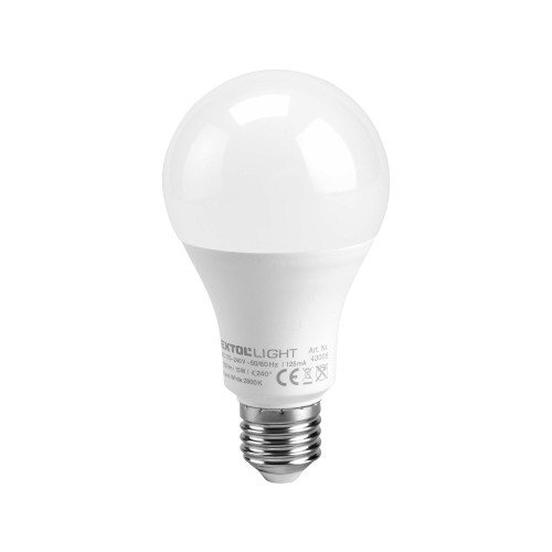 žárovka LED klasická, 1350lm, 15W, E27, teplá bílá
