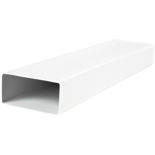 Kluge KVS910 Kanál plochý 220x90 mm, délka 1,0 m, bílý