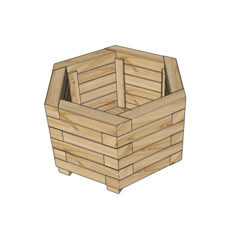 vyvýšený záhon / truhlík LANITPLAST POTTING7 (S7281) LG2403