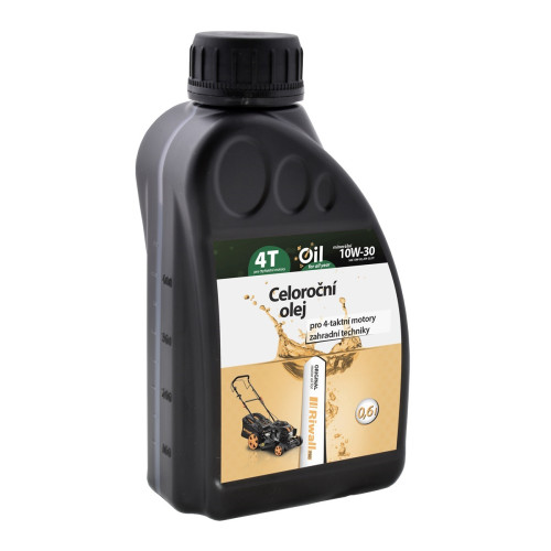 Celoroční olej Riwall pro 4-taktní motory 0.6l