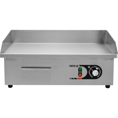 Yato Gastro Grilovací deska hladká 3000W 550mm