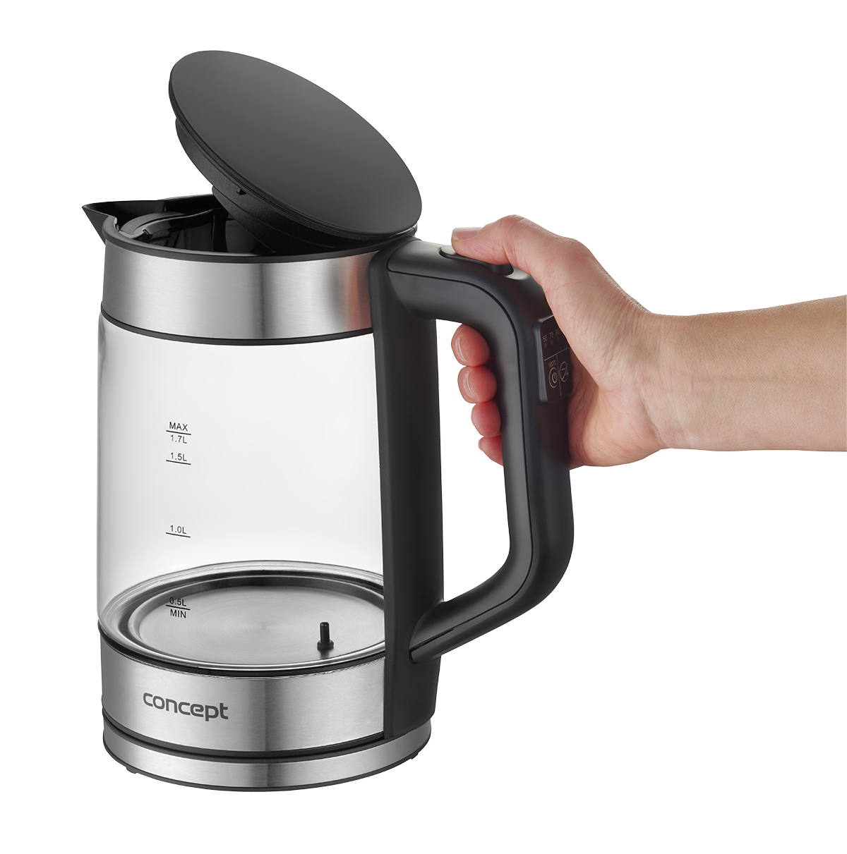 Rychlovarná konvice s regulací teploty 1,7 l RK4067