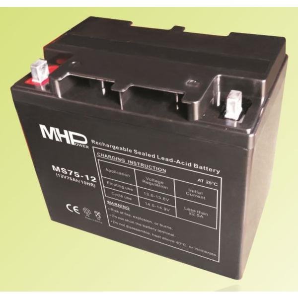 MHPOWER Baterie MHPower MS75-12 VRLA AGM 12V/75Ah