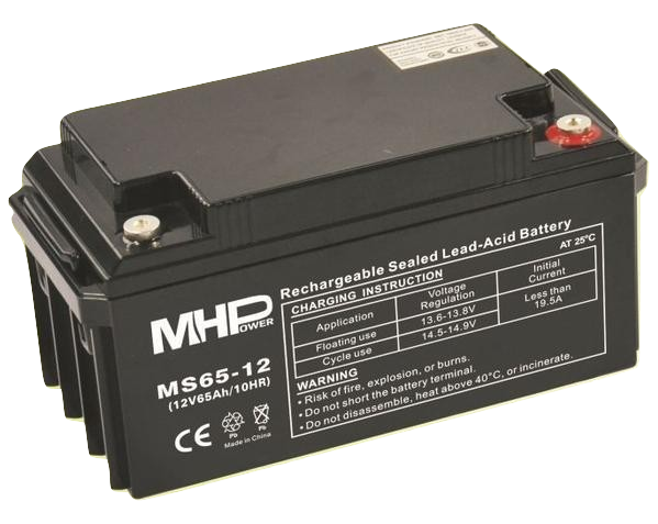 MHPOWER Baterie MHPower MS65-12 VRLA AGM 12V/65Ah