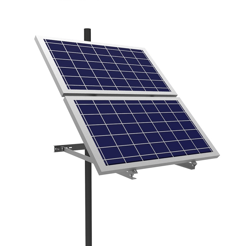 MHPOWER Držák MHPower 2 kusů solárních panelů na stožár, sloup