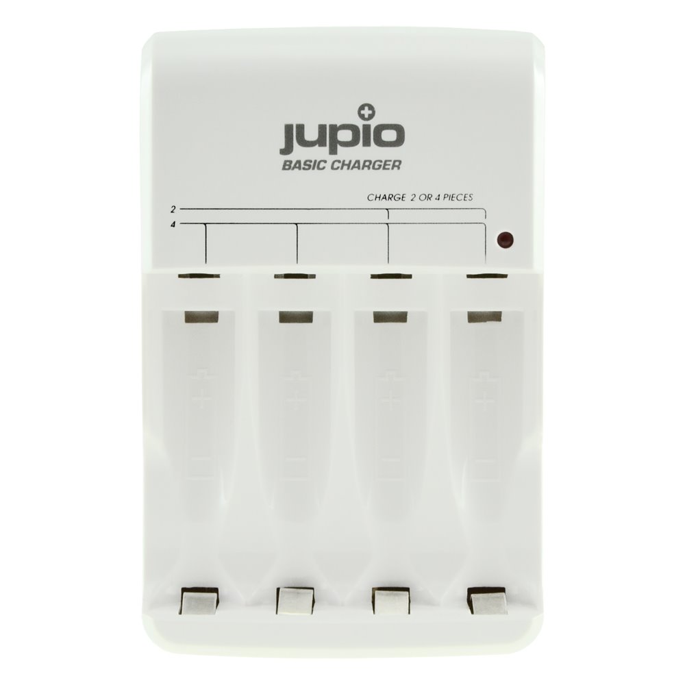 JUPIO Nabíječka Jupio Basic Charger pro 2 nebo 4ks AA / AAA baterií