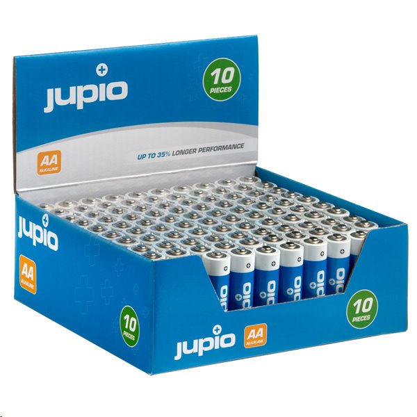 JUPIO Baterie Jupio Alkaline AA balení 100ks