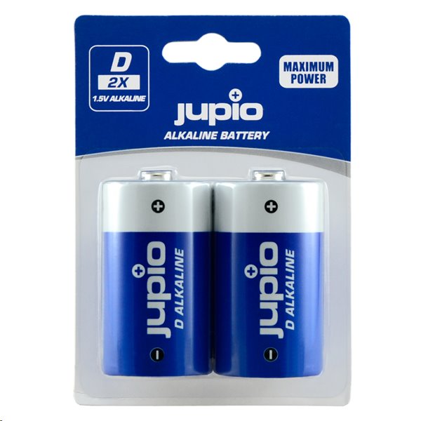 JUPIO Baterie Jupio D-LR20 2ks (velké monočlánky)