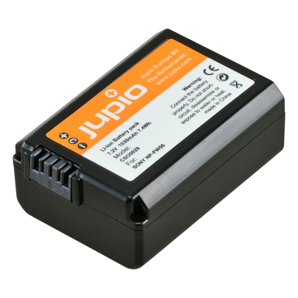 Baterie Jupio NP-FW50 pro Sony 1030 mAh